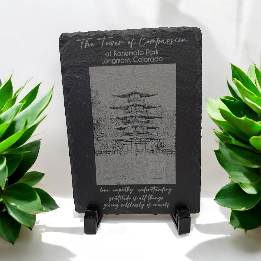 Kanemoto Pagoda 5”x7” Slate