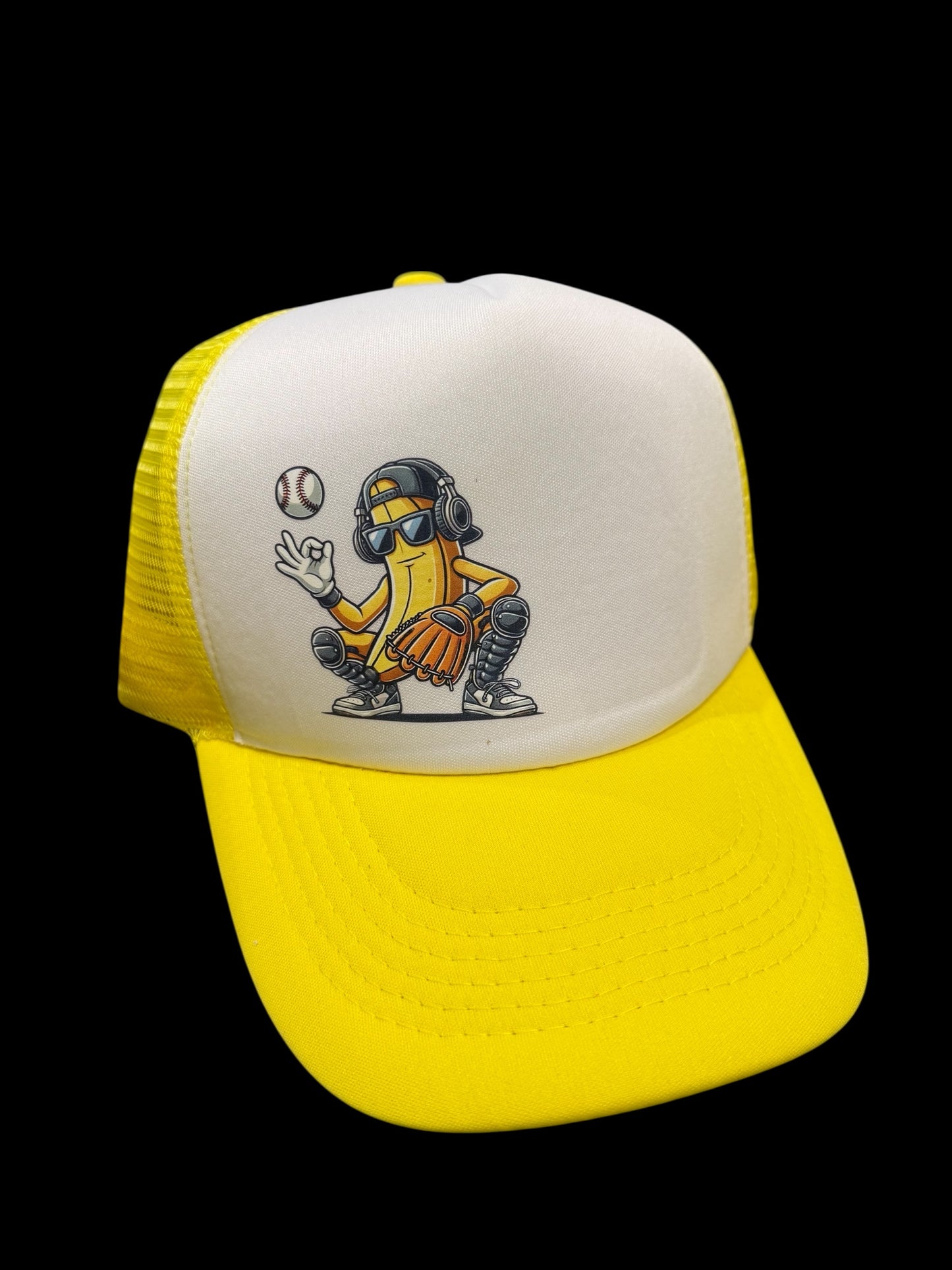 Custom Hat - Yellow Catcher