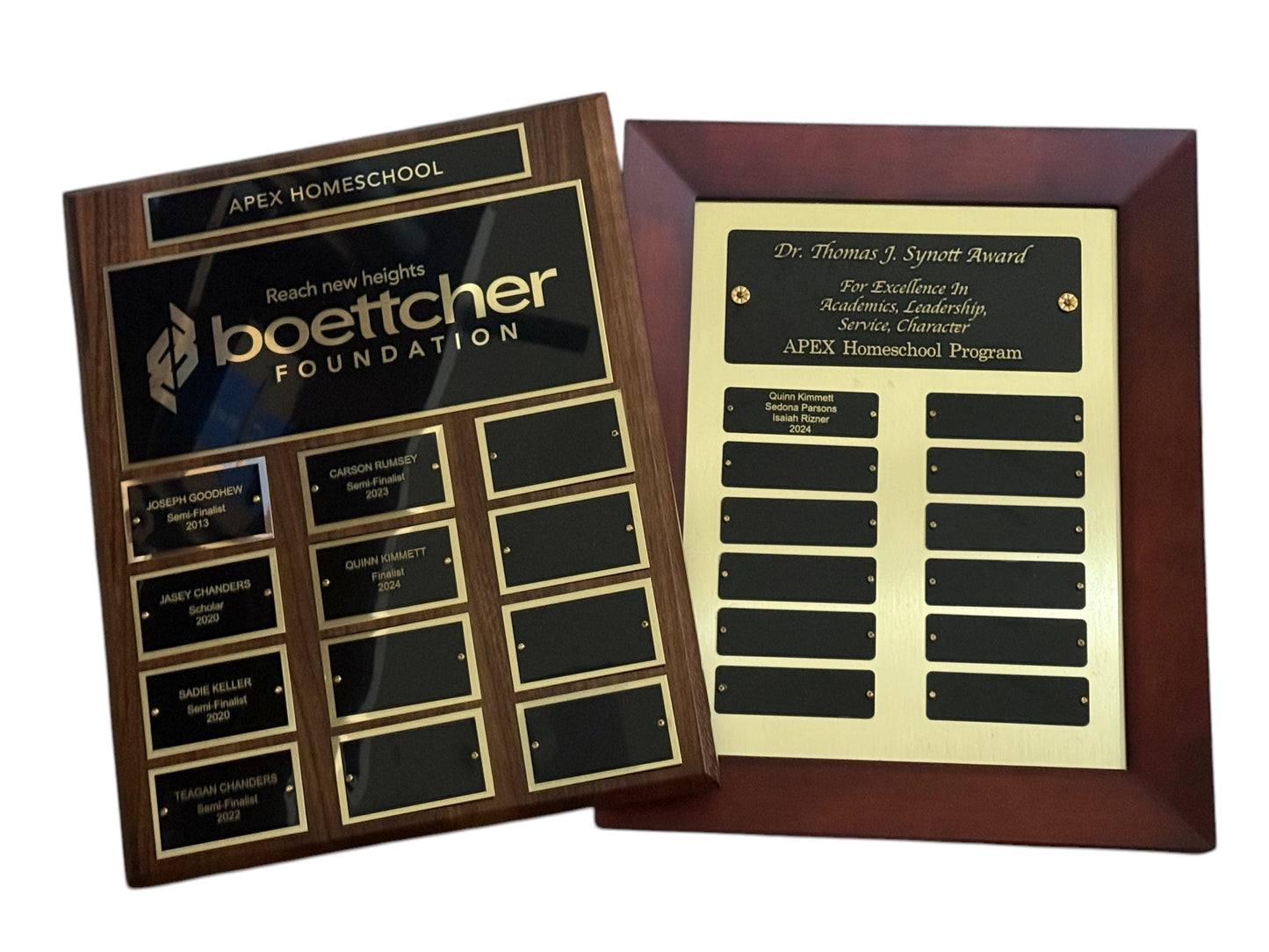 APEX Homeschool Program - Perpetual Plate Engraving