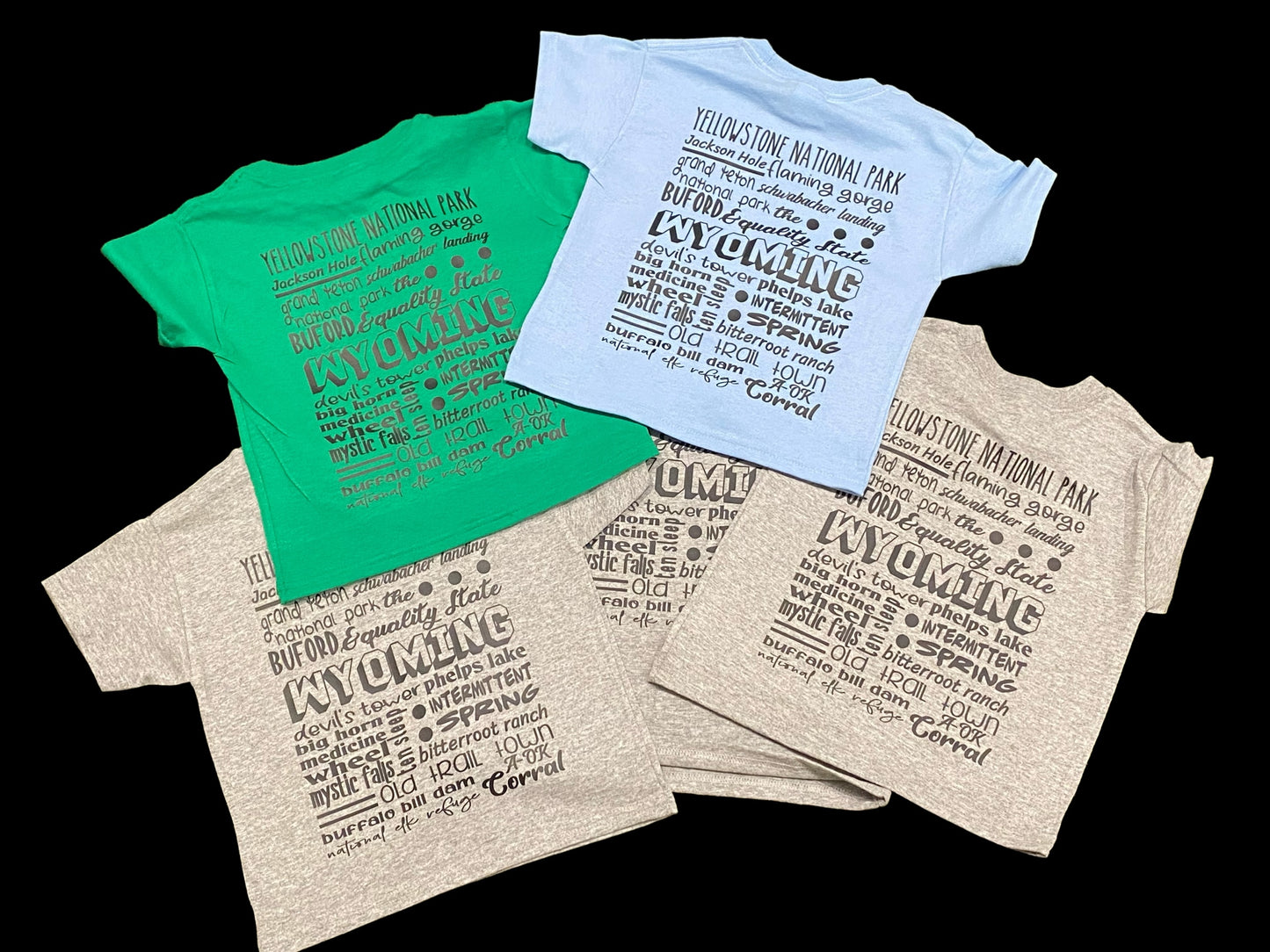 Kids Shirts - Wyoming