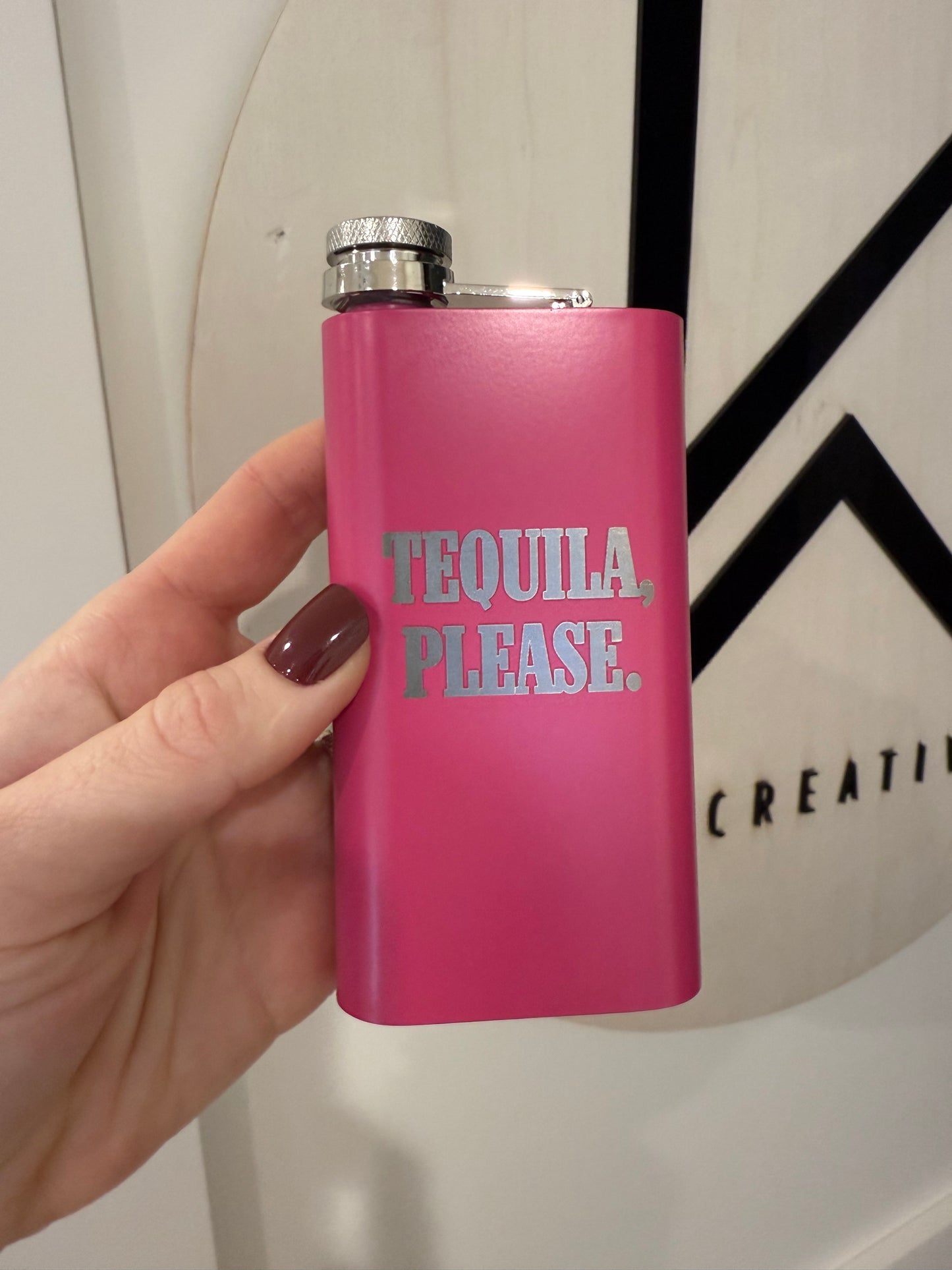 Custom Flask - Angie Banning