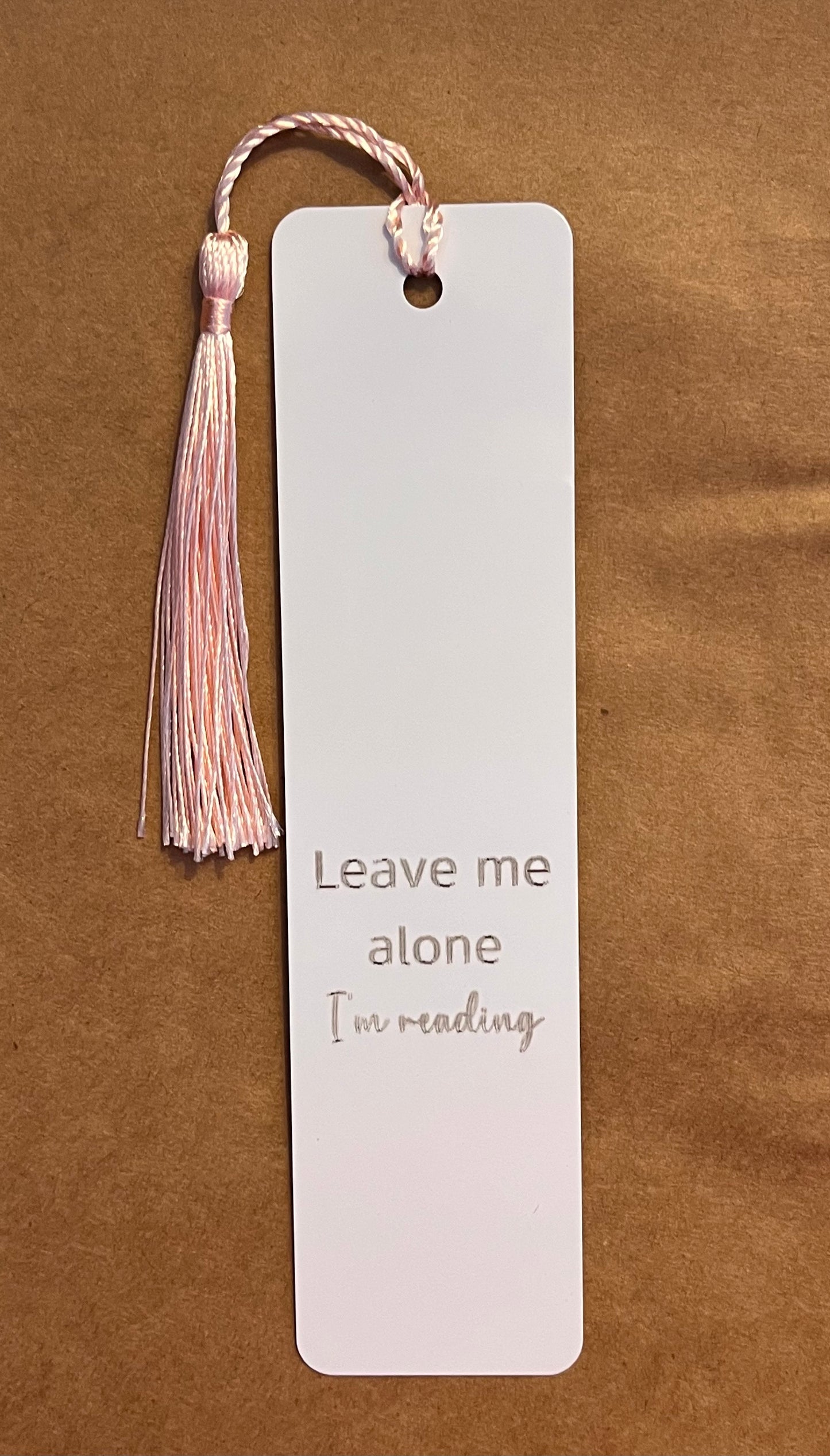 Leave me alone - Bookmark