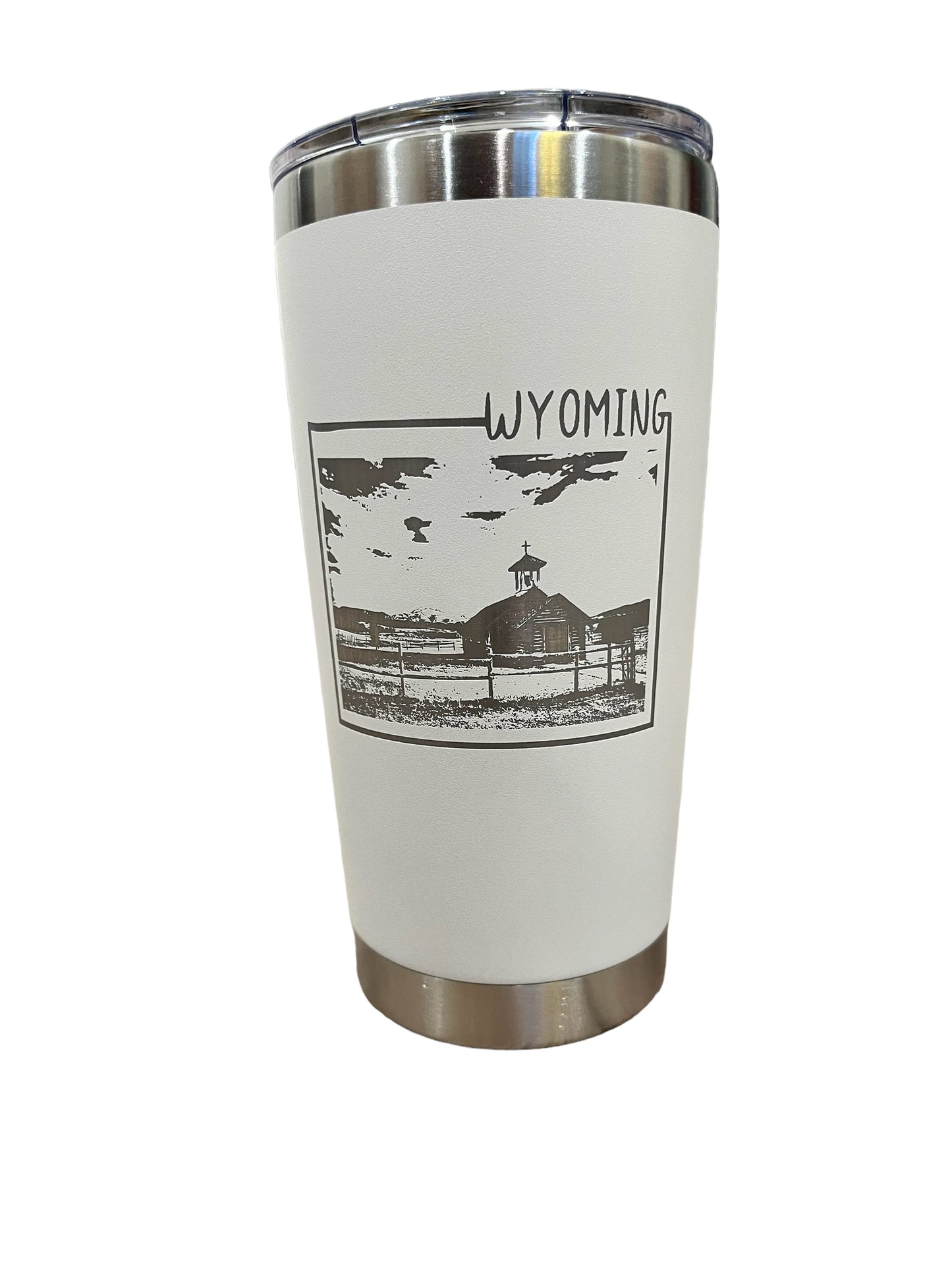 Esterbrook White 20oz Travel Mug