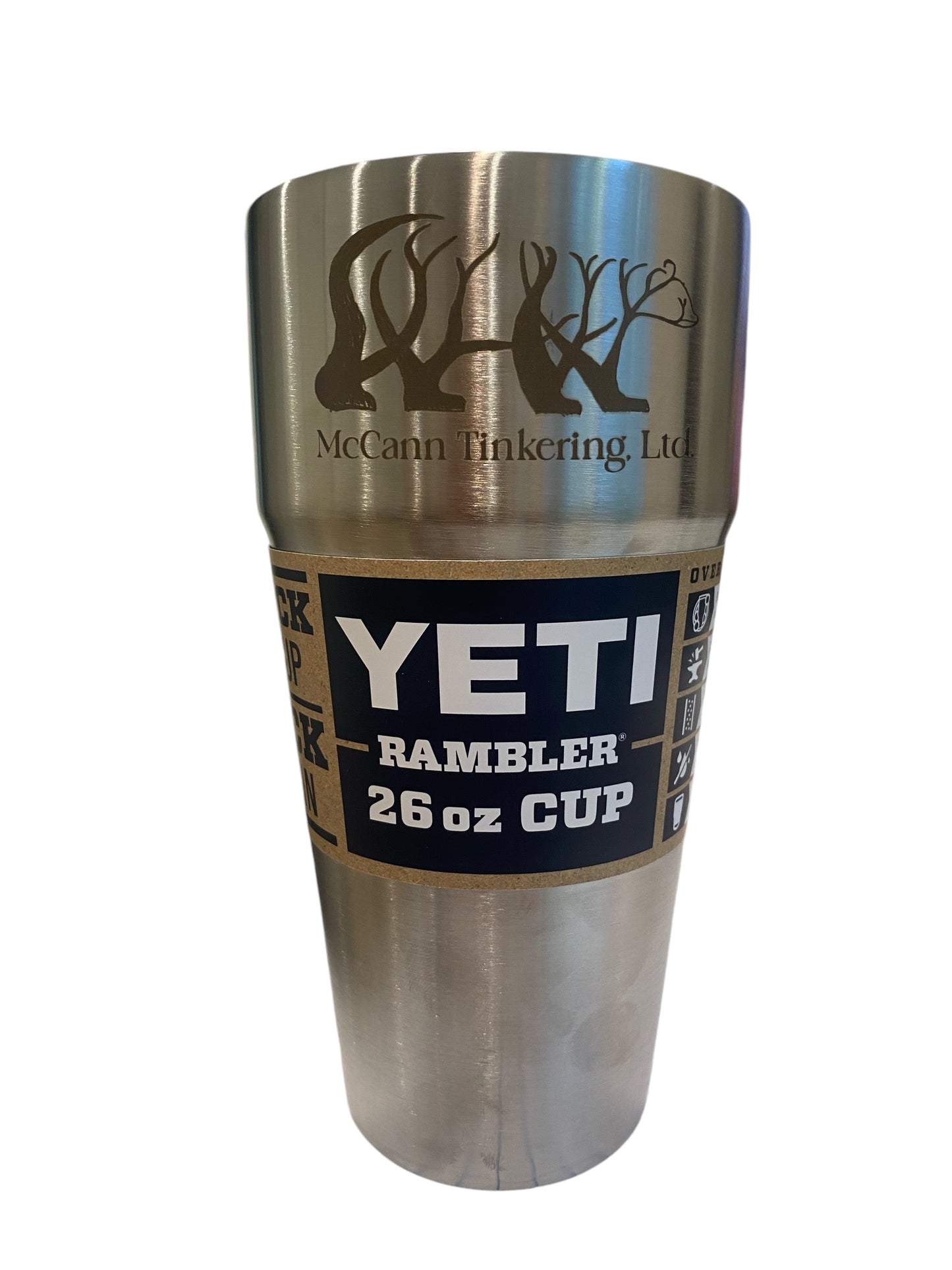 Custom Yeti with Lid - McCann