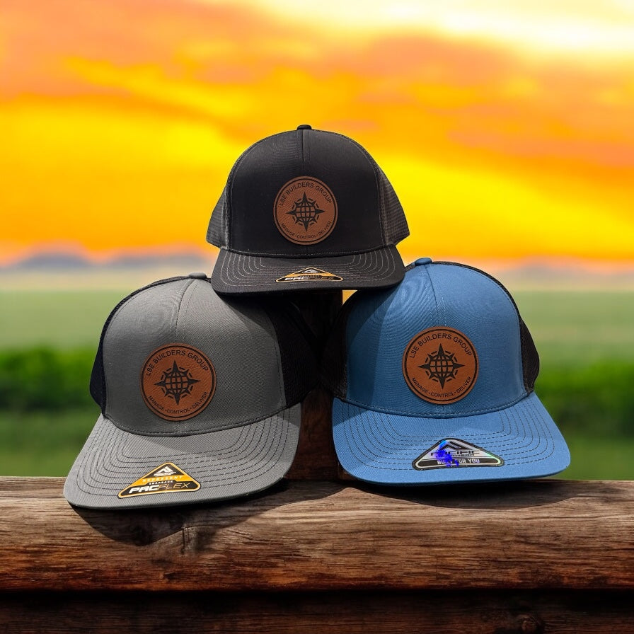 LSE Custom hat patch and application - rawhide/black