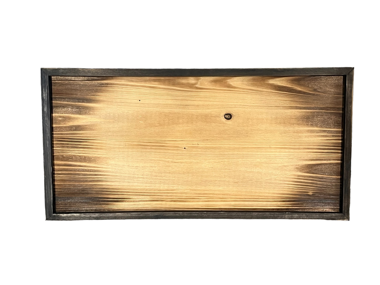 Burned Wood Frame