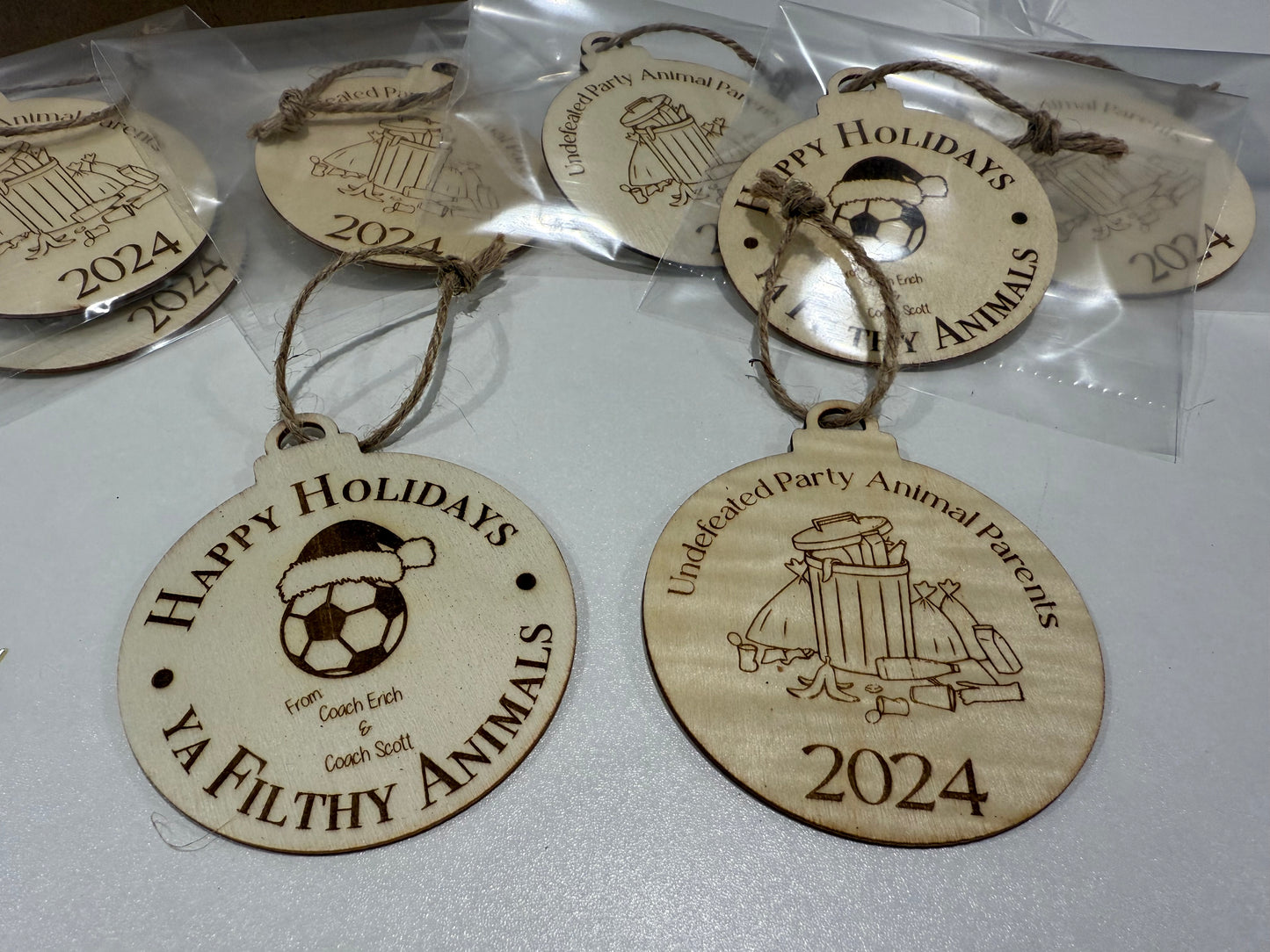 Custom Wood Ornaments - Erich Faust