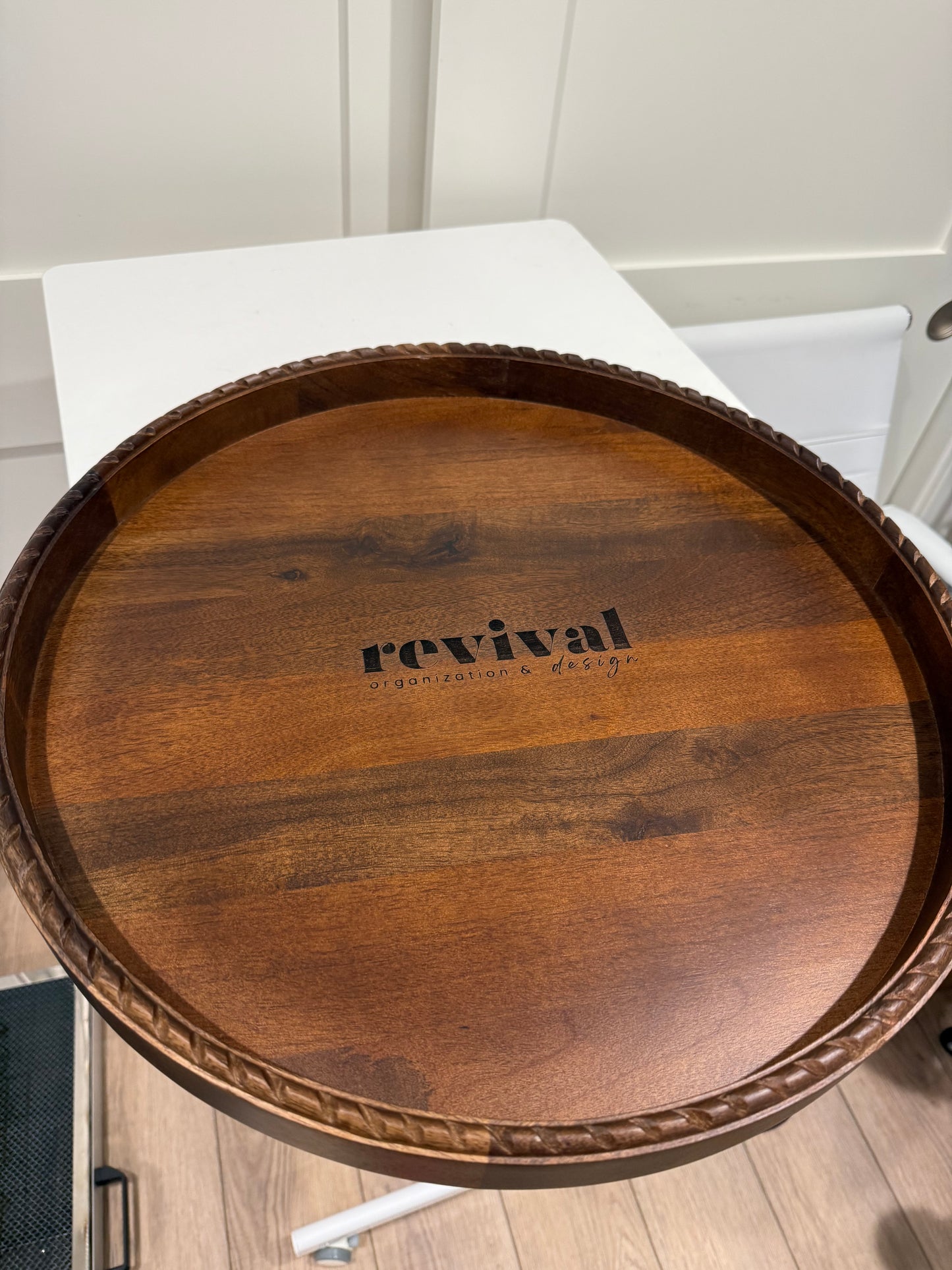 Revival - Shannon Logo on wood