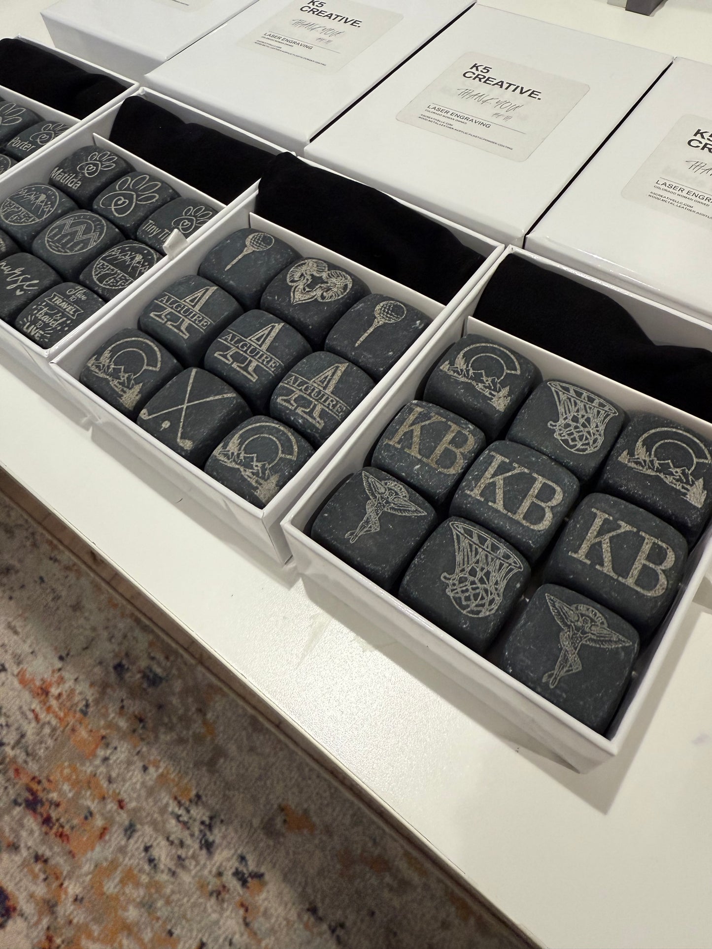 Whiskey Stone Set - Angie Banning