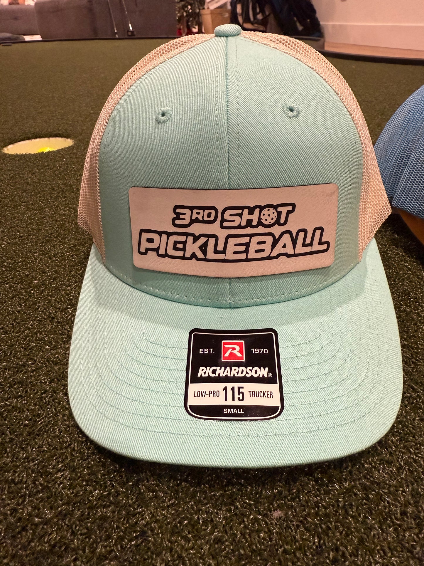 3rd Shot Pickleball - leatherette for hats