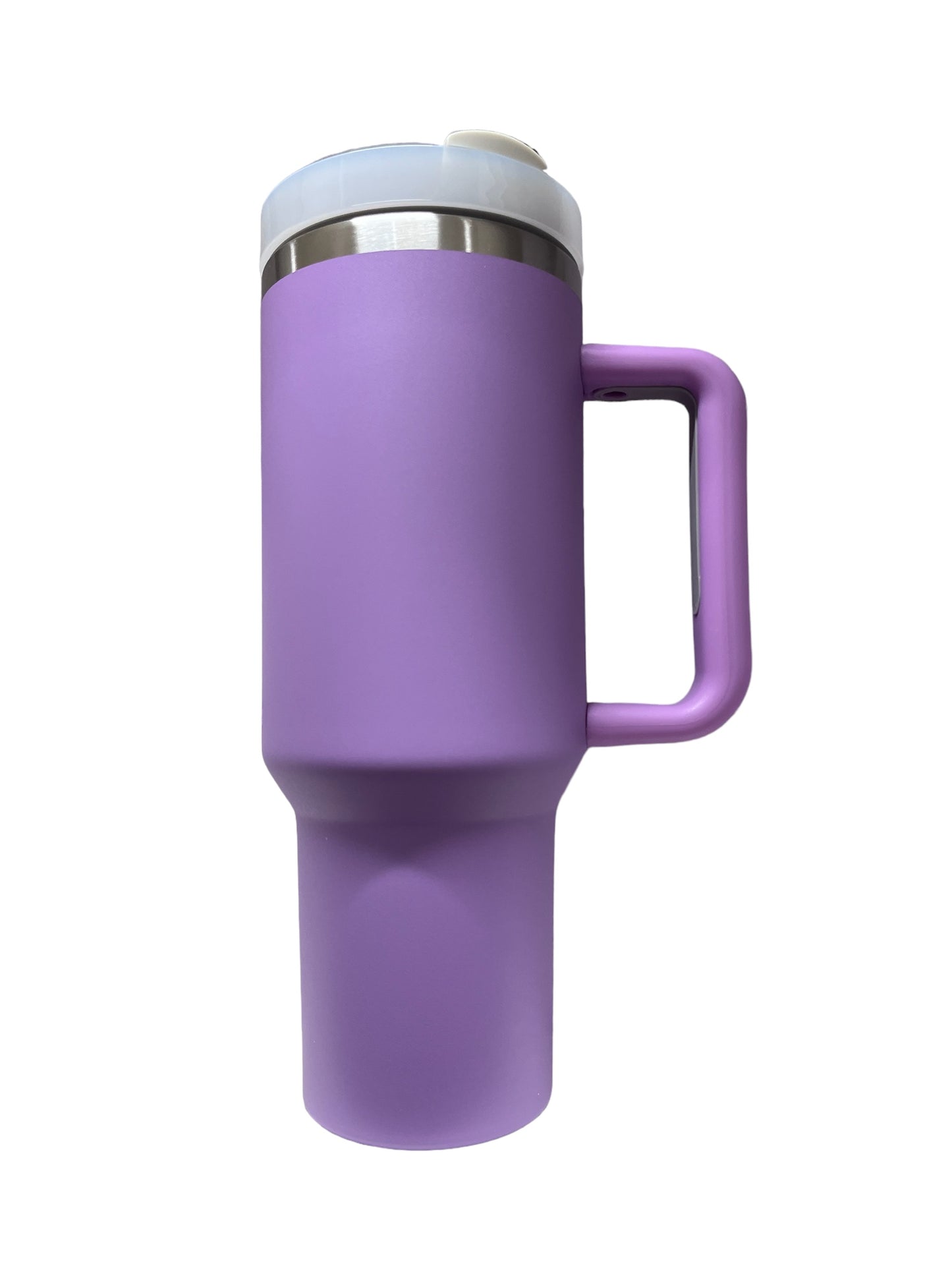 40oz Handle - orchid purple with stainless underlay