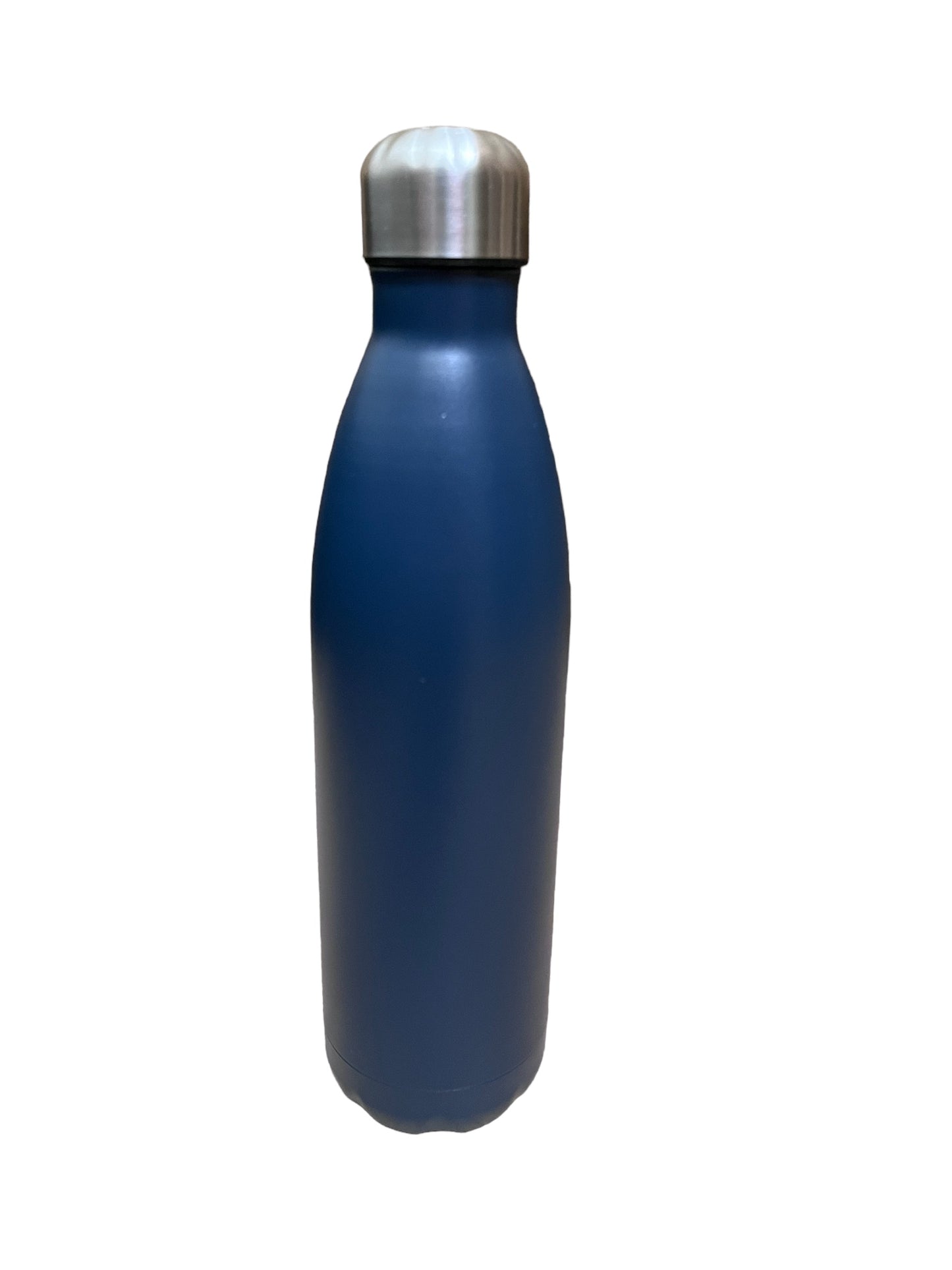 25oz cola bottle - storm blue - one side engraved