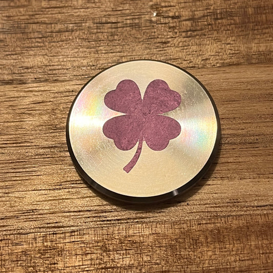 PINK 4 Leaf Clover - Ball Marker