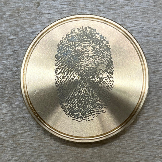 Ball Marker - Custom Finger Print